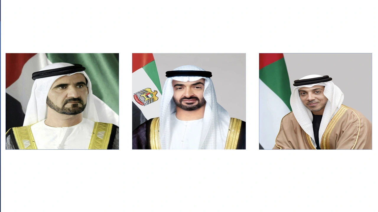 عيد الاتحاد 54.. رئيس الدولة ونائباه يستقبلان التهاني من القادة